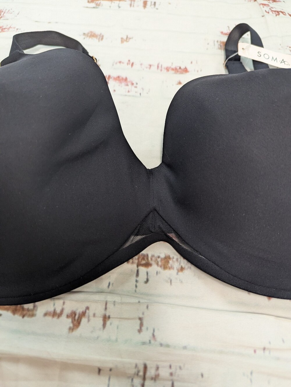 Soma Bodify Perfect Coverage Black Bra New With Tags. Size 42D - Picture 6 of 7